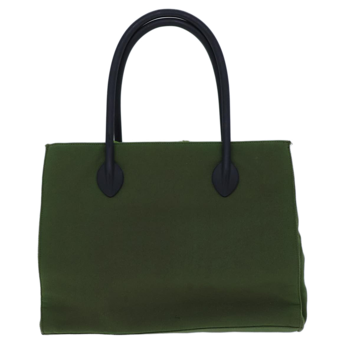 Miu Miu Hand Bag Canvas Green Auth bs13867 - 0