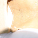 CHANEL COCO Mark Pen Case Caviar Skin Beige CC Auth bs13887-10