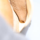 CHANEL COCO Mark Pen Case Caviar Skin Beige CC Auth bs13887-18