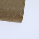 CHANEL COCO Mark Pen Case Caviar Skin Beige CC Auth bs13887-14