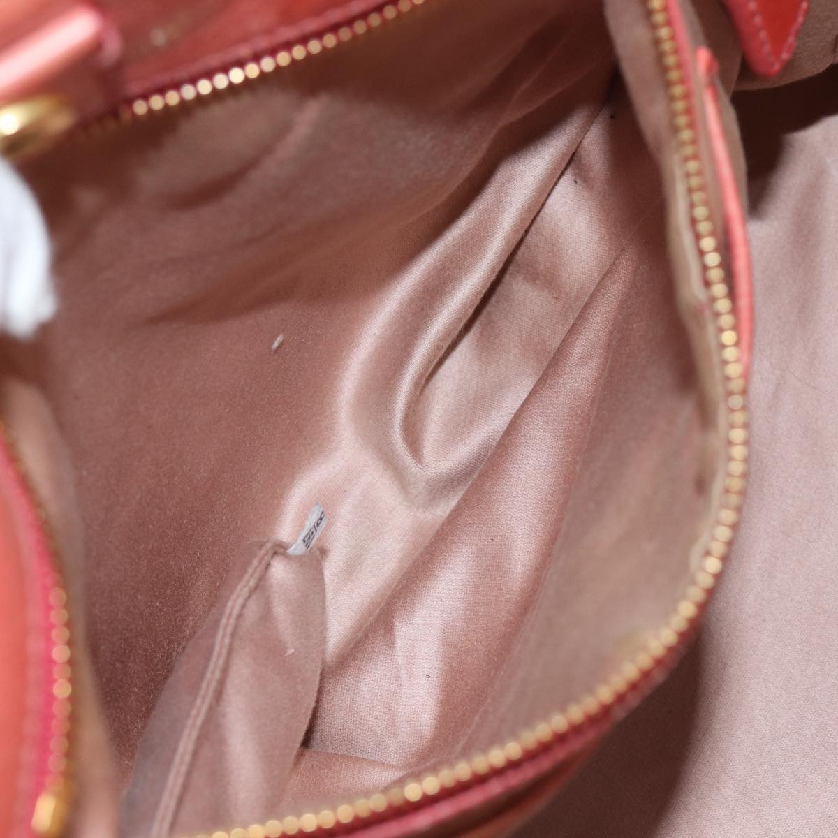 Miu Miu Hand Bag Leather Pink Auth bs13904