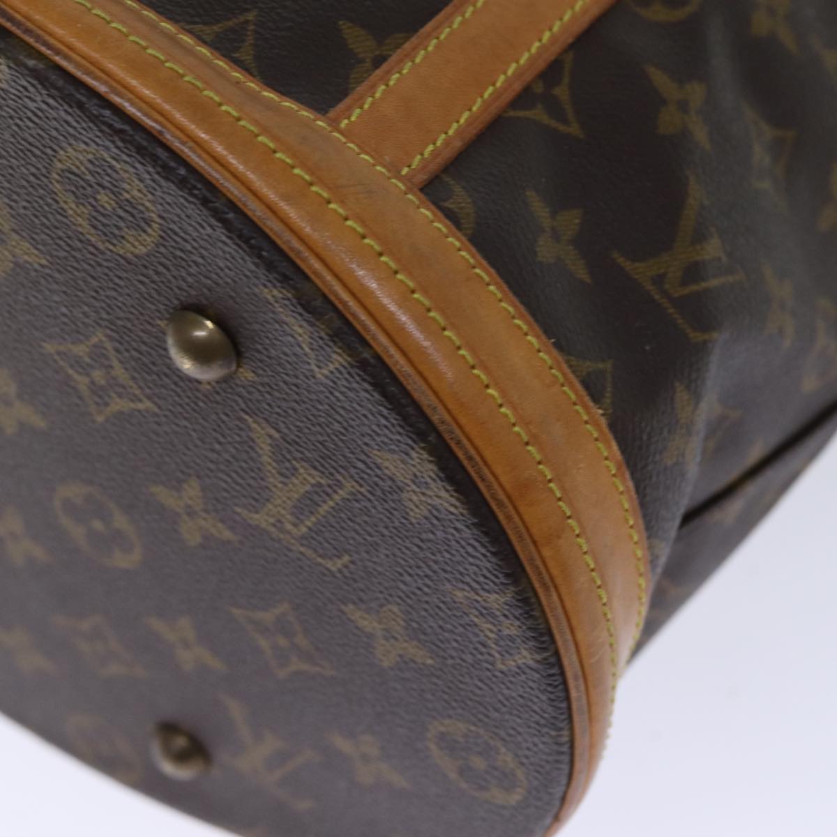 LOUIS VUITTON Monogram Bucket GM Shoulder Bag M42236 LV Auth bs13907