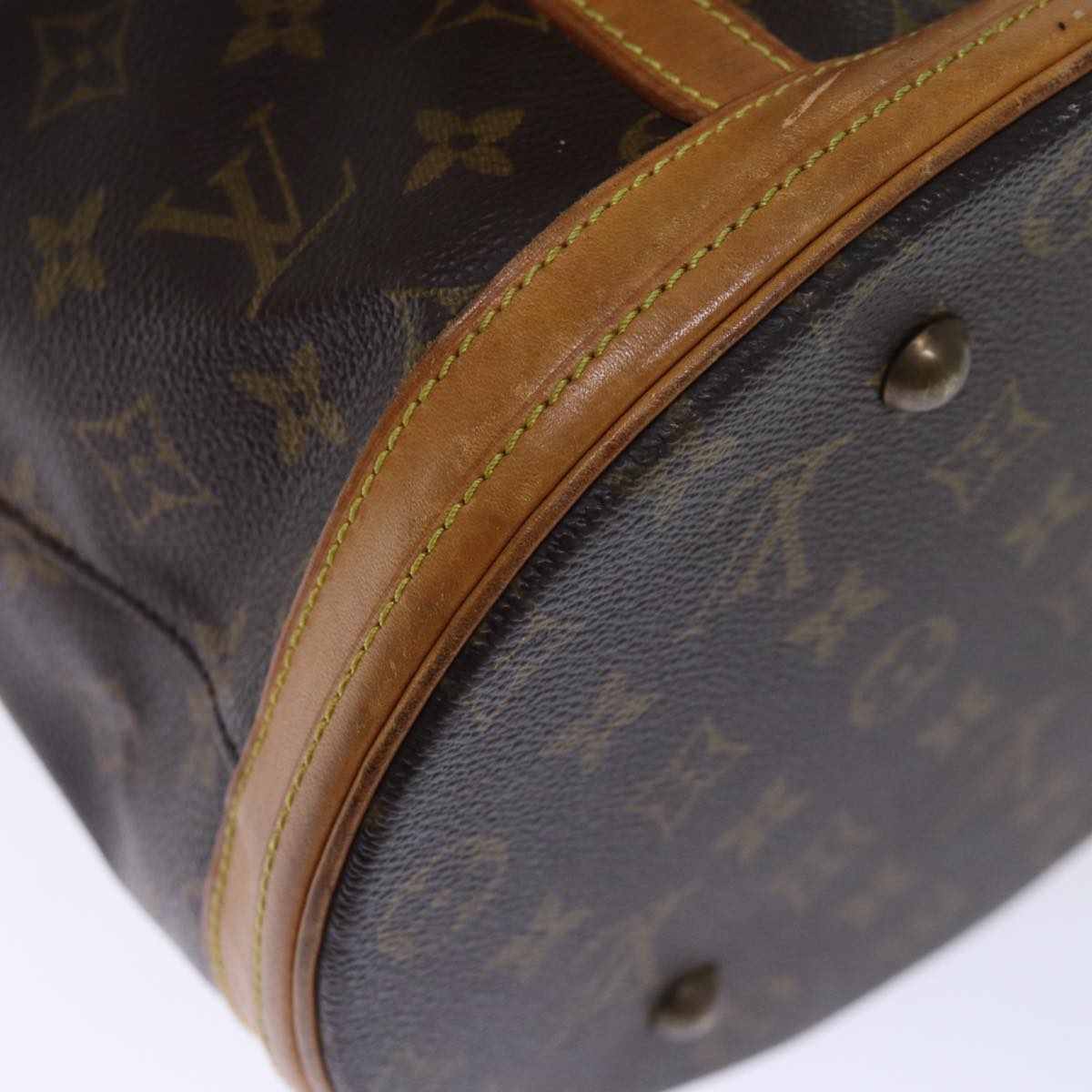 LOUIS VUITTON Monogram Bucket GM Shoulder Bag M42236 LV Auth bs13907