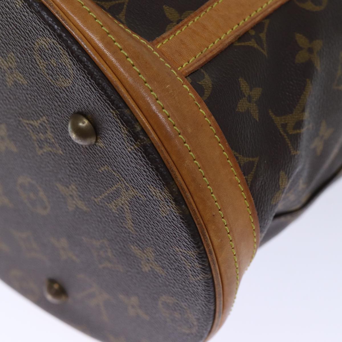 LOUIS VUITTON Monogram Bucket GM Shoulder Bag M42236 LV Auth bs13907