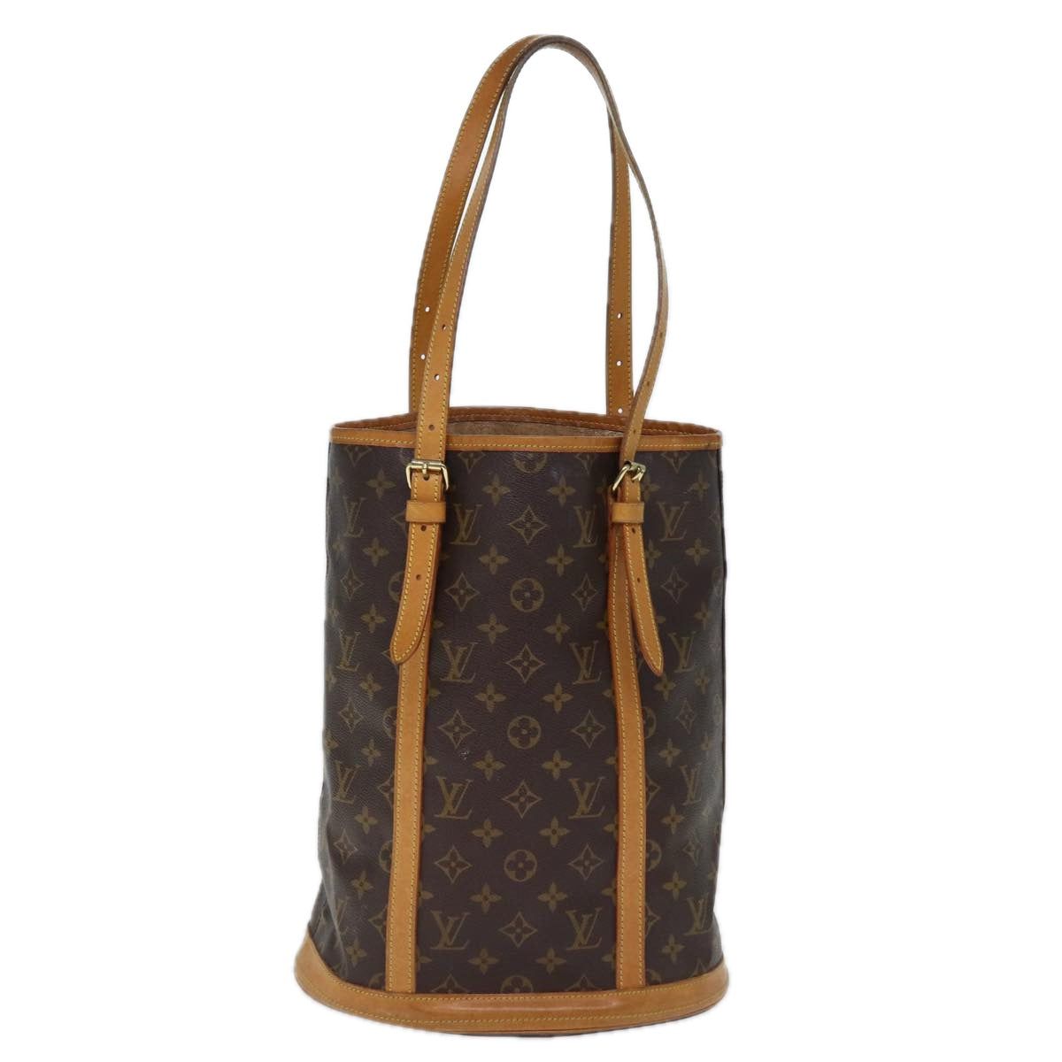 LOUIS VUITTON Monogram Bucket GM Shoulder Bag M42236 LV Auth bs13907