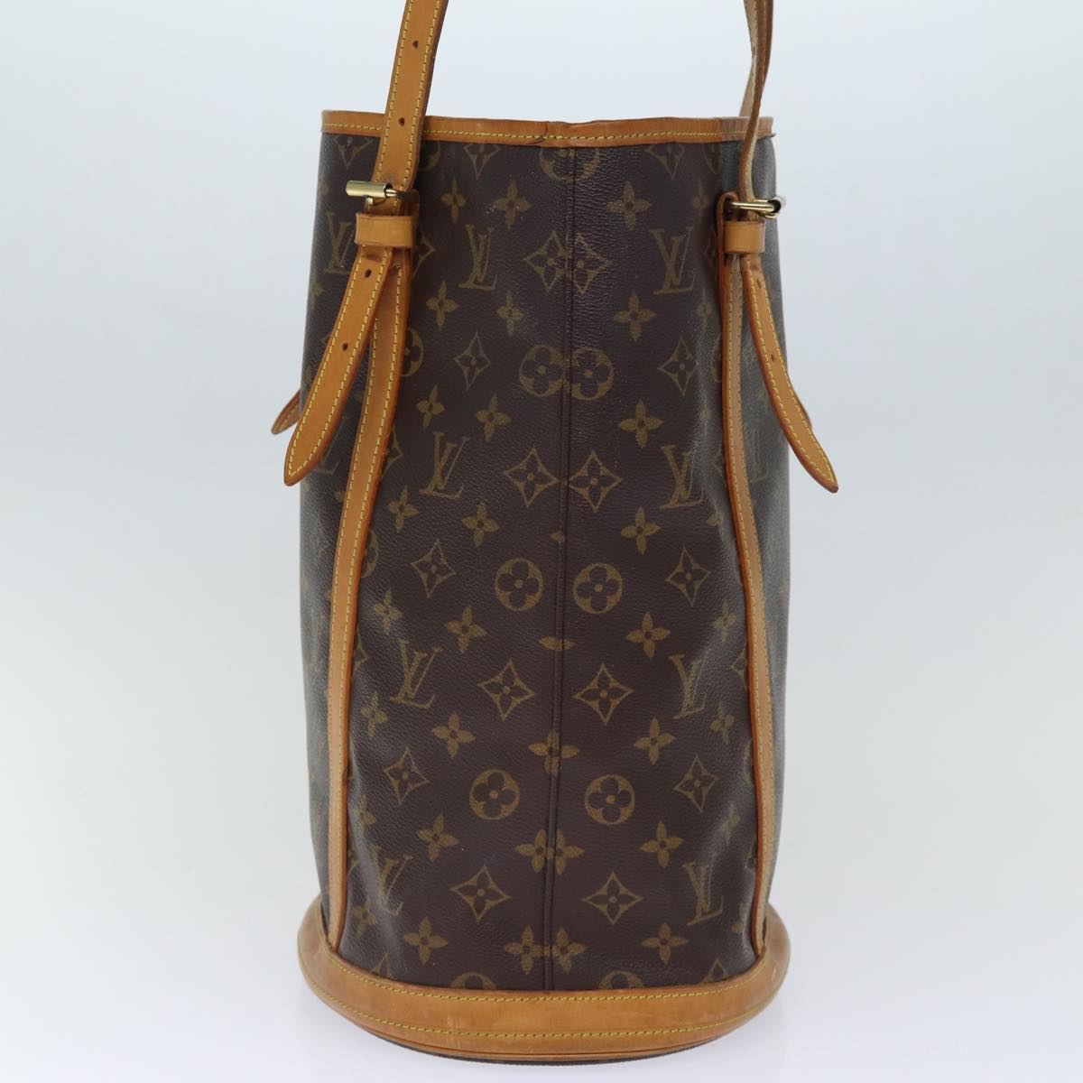 LOUIS VUITTON Monogram Bucket GM Shoulder Bag M42236 LV Auth bs13907