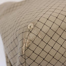 BOTTEGA VENETA Tote Bag PVC Beige Auth bs13924-15