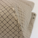 BOTTEGA VENETA Tote Bag PVC Beige Auth bs13924-13