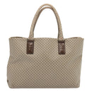 BOTTEGA VENETA Tote Bag PVC Beige Auth bs13924-2