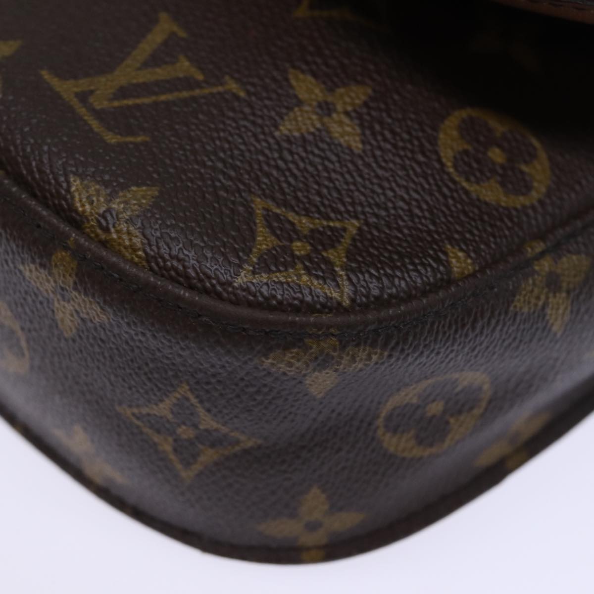 LOUIS VUITTON Monogram Saint Cloud MM Shoulder Bag M51243 LV Auth bs13934