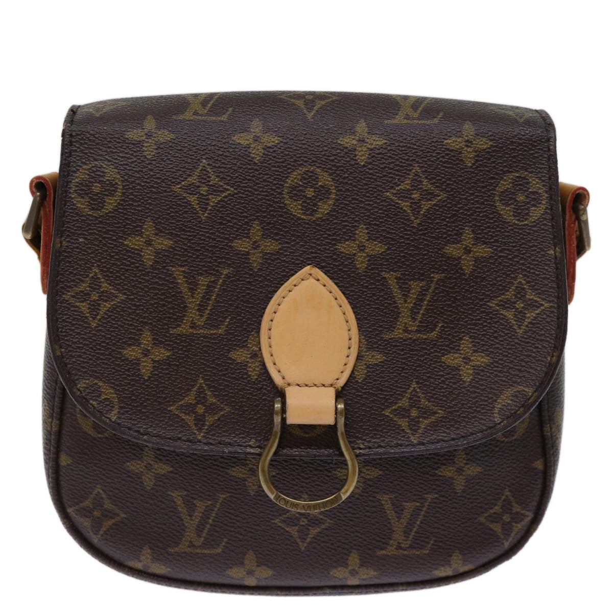 LOUIS VUITTON Monogram Saint Cloud MM Shoulder Bag M51243 LV Auth bs13934