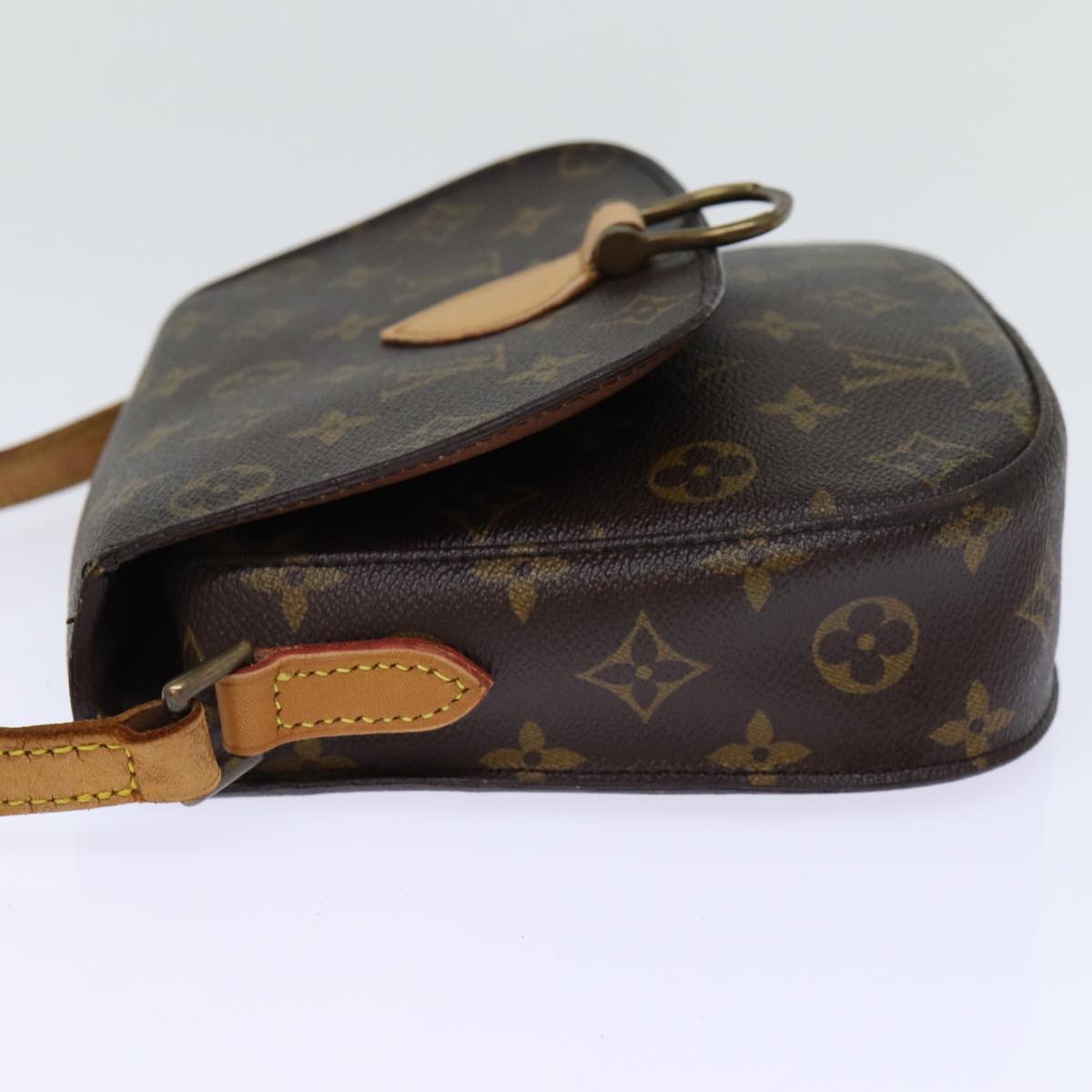 LOUIS VUITTON Monogram Saint Cloud MM Shoulder Bag M51243 LV Auth bs13934