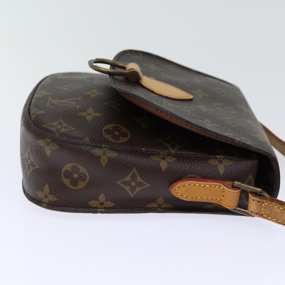 LOUIS VUITTON Monogram Saint Cloud MM Shoulder Bag M51243 LV Auth bs13934