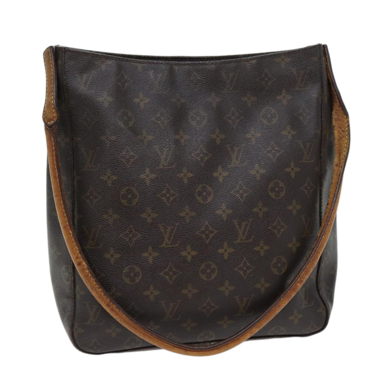 LOUIS VUITTON Monogram Looping GM Shoulder Bag M51145 LV Auth bs13936