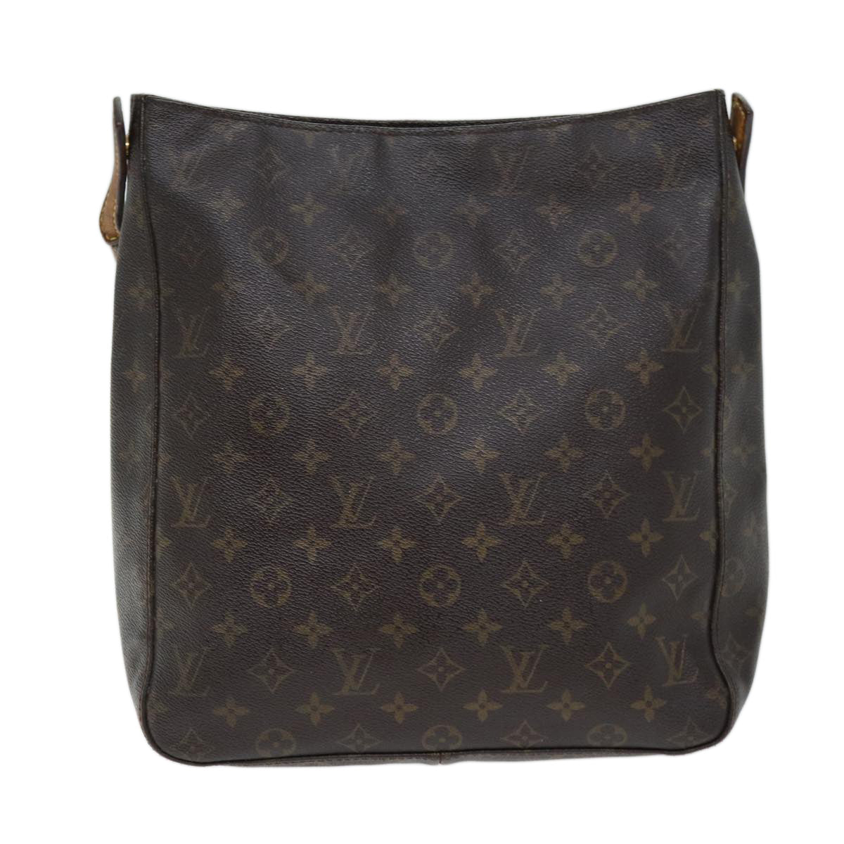 LOUIS VUITTON Monogram Looping GM Shoulder Bag M51145 LV Auth bs13936