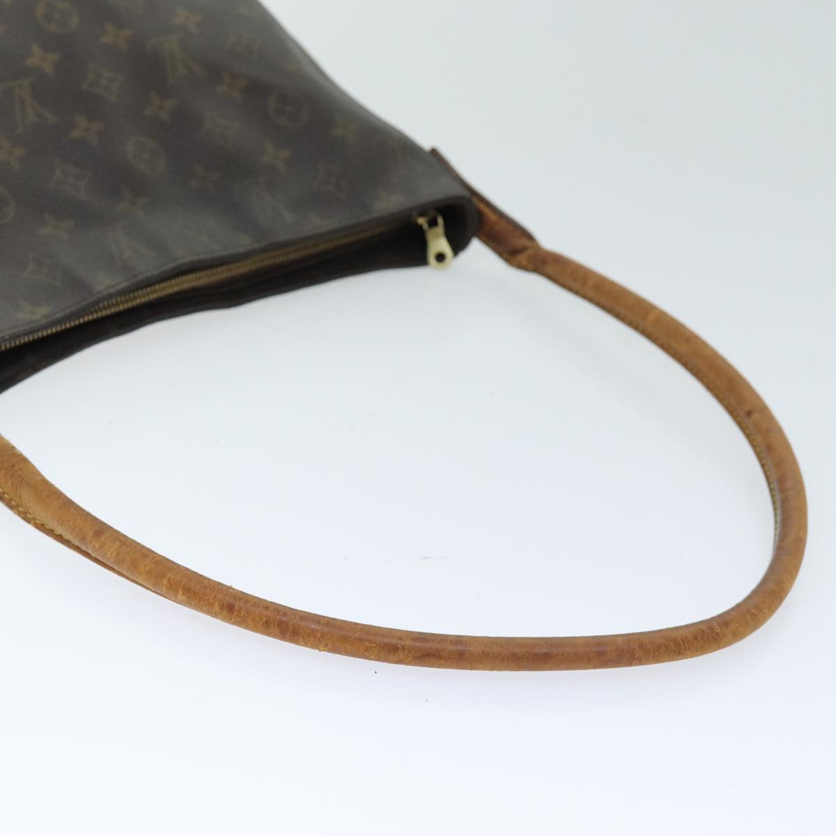 LOUIS VUITTON Monogram Looping GM Shoulder Bag M51145 LV Auth bs13936