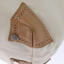BURBERRY Blue Label Tote Bag Canvas Beige Auth bs13947-16