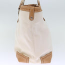 BURBERRY Blue Label Tote Bag Canvas Beige Auth bs13947-3