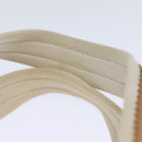 BURBERRY Blue Label Tote Bag Canvas Beige Auth bs13947-8