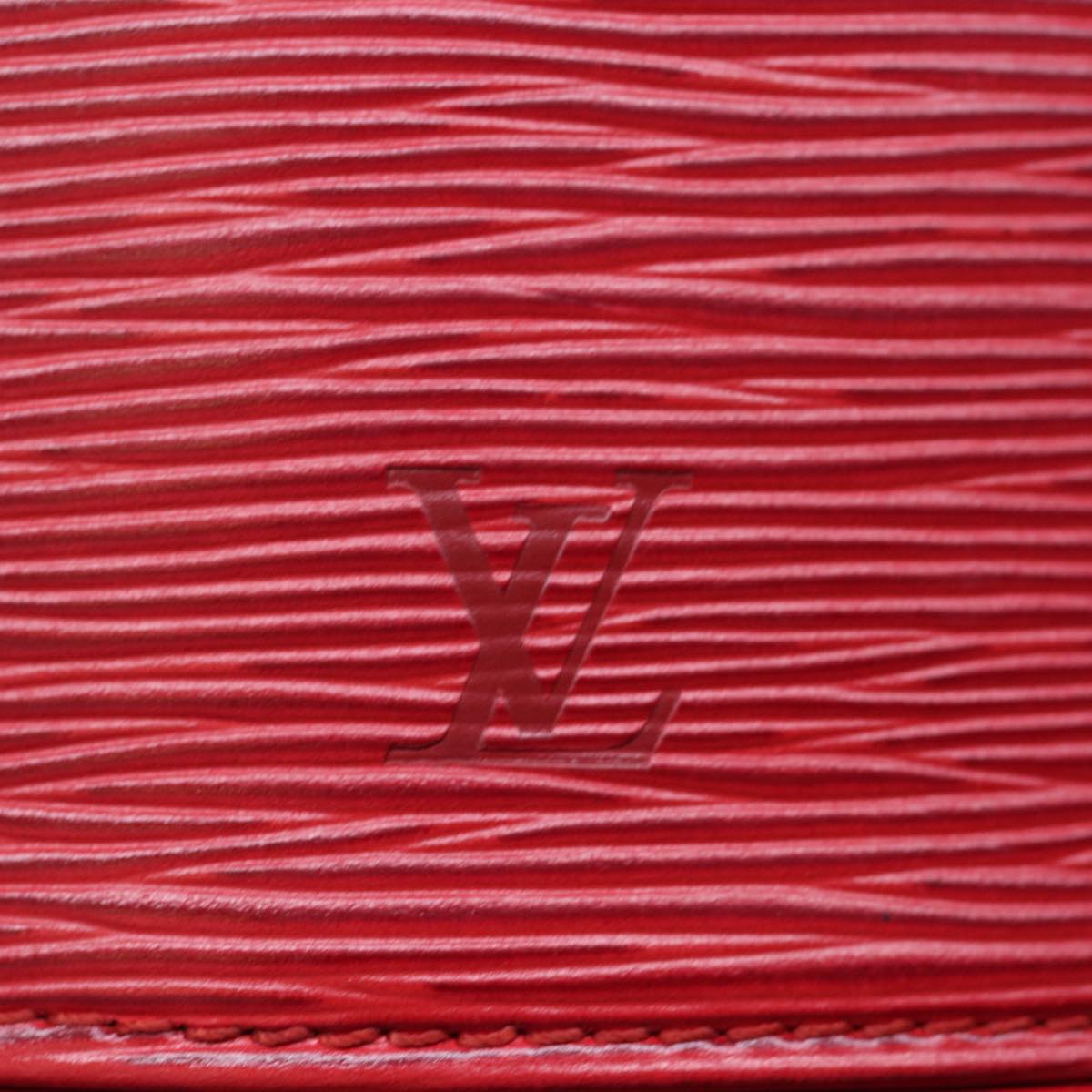 LOUIS VUITTON Epi Cannes Hand Bag Red M48037 LV Auth bs13965