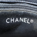 CHANEL Matelasse Turn Lock Waist bag Leather Black CC Auth bs13970-19