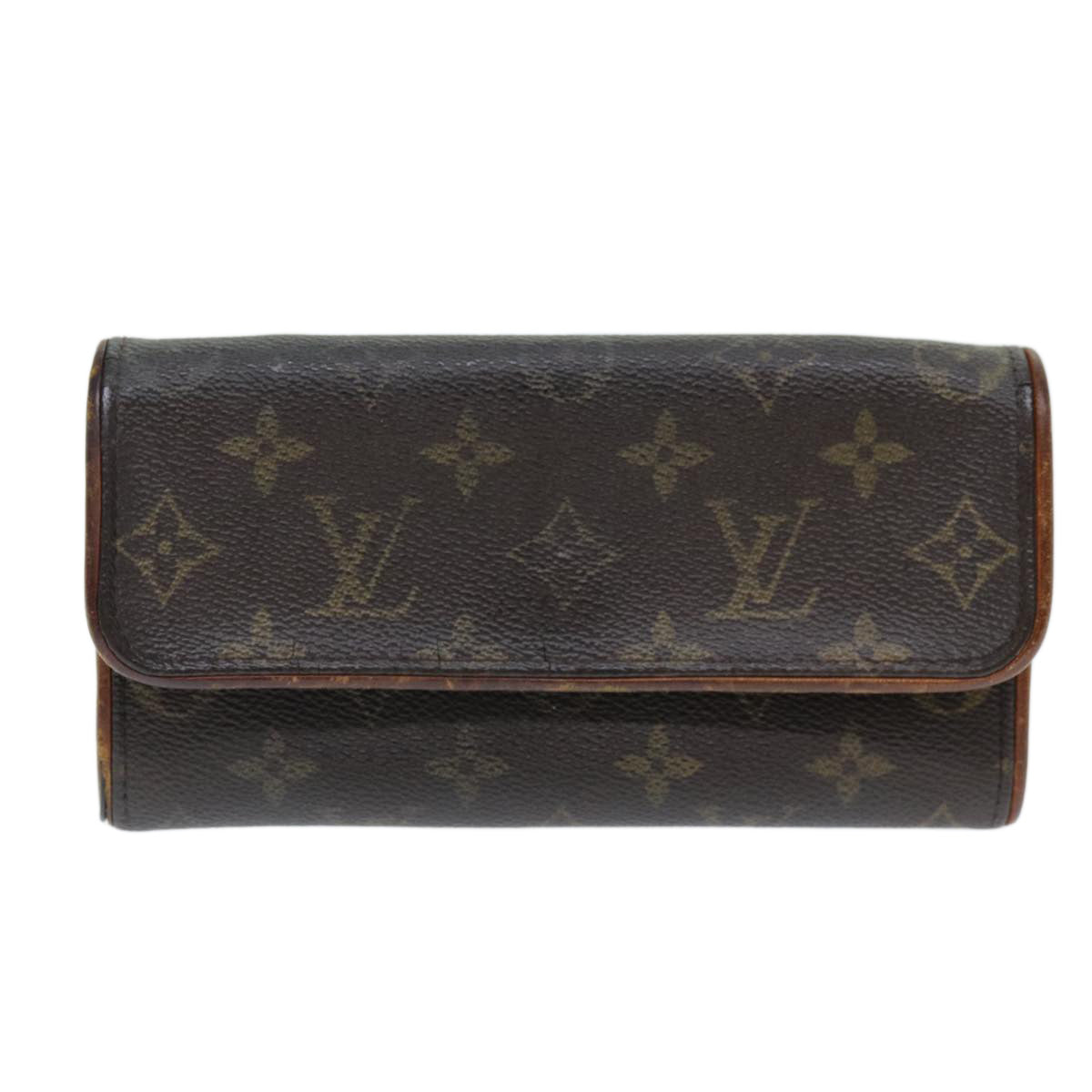 LOUIS VUITTON Monogram Pochette Twin PM Shoulder Bag M51854 LV Auth bs13980