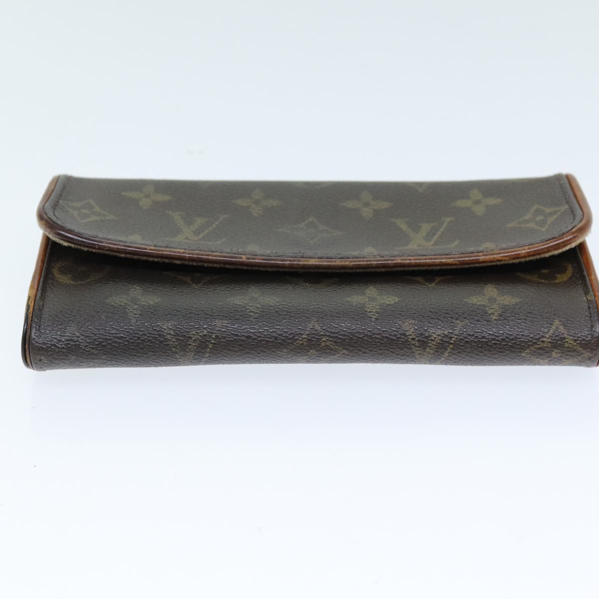 LOUIS VUITTON Monogram Pochette Twin PM Shoulder Bag M51854 LV Auth bs13980