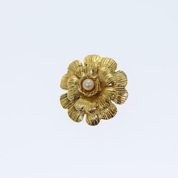 CHANEL Earring metal Gold CC Auth bs13981 - 0