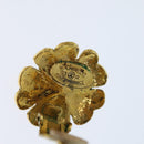 CHANEL Earring metal Gold CC Auth bs13981-9