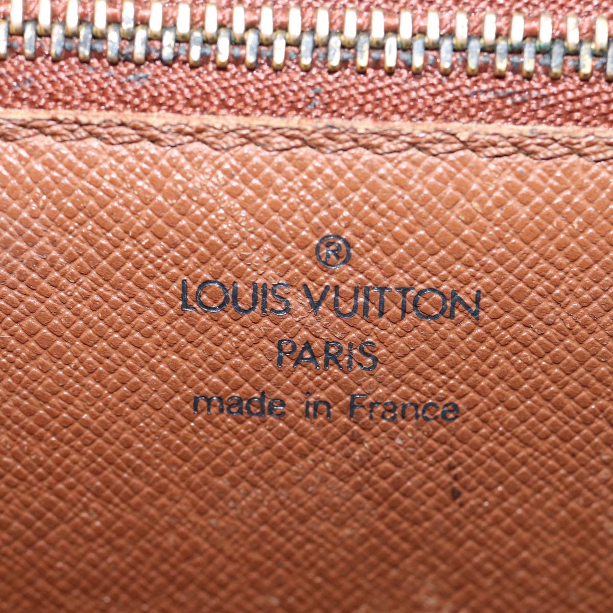 LOUIS VUITTON Epi Monceau Hand Bag Brown M52123 LV Auth bs13999