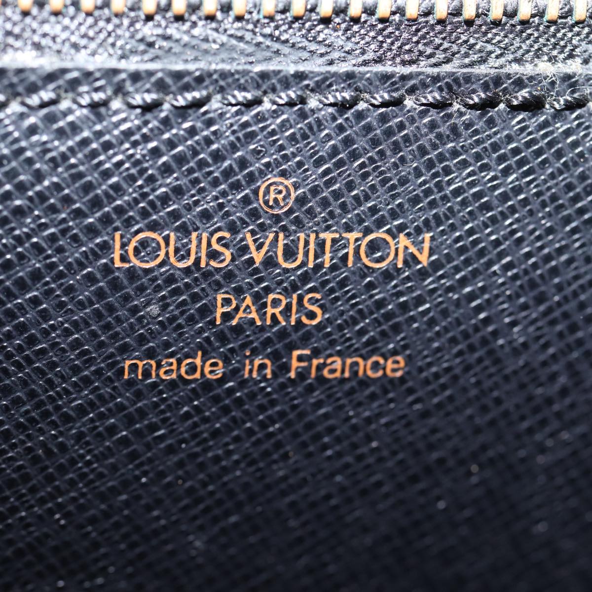 LOUIS VUITTON Epi Serie Dragonne Hand Bag Black M52612 LV Auth bs14001