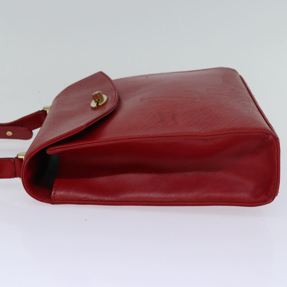 LOUIS VUITTON Epi Opera line Spartan Shoulder Bag Red M63947 LV Auth bs14003