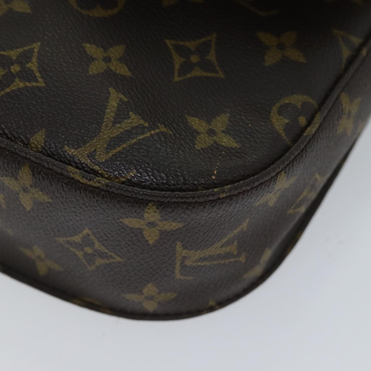 LOUIS VUITTON Monogram Saint Cloud GM Shoulder Bag M51242 LV Auth bs14005