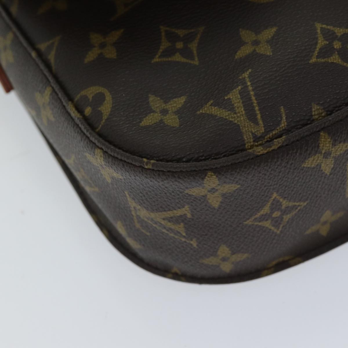 LOUIS VUITTON Monogram Saint Cloud GM Shoulder Bag M51242 LV Auth bs14005