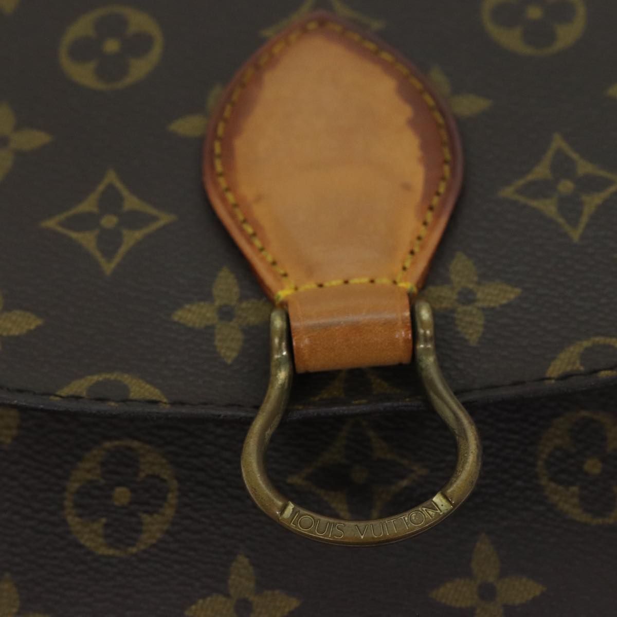 LOUIS VUITTON Monogram Saint Cloud GM Shoulder Bag M51242 LV Auth bs14005