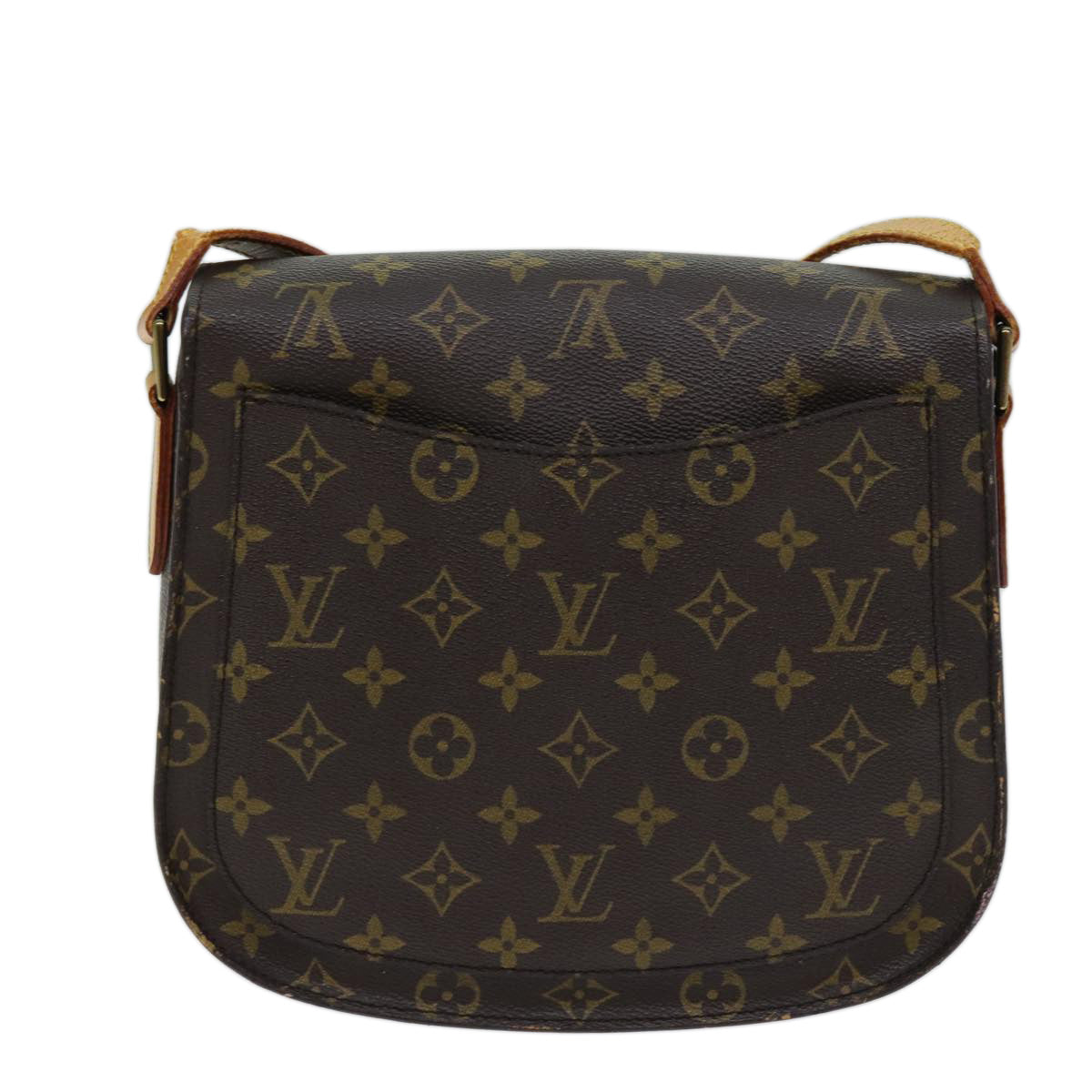 LOUIS VUITTON Monogram Saint Cloud GM Shoulder Bag M51242 LV Auth bs14005