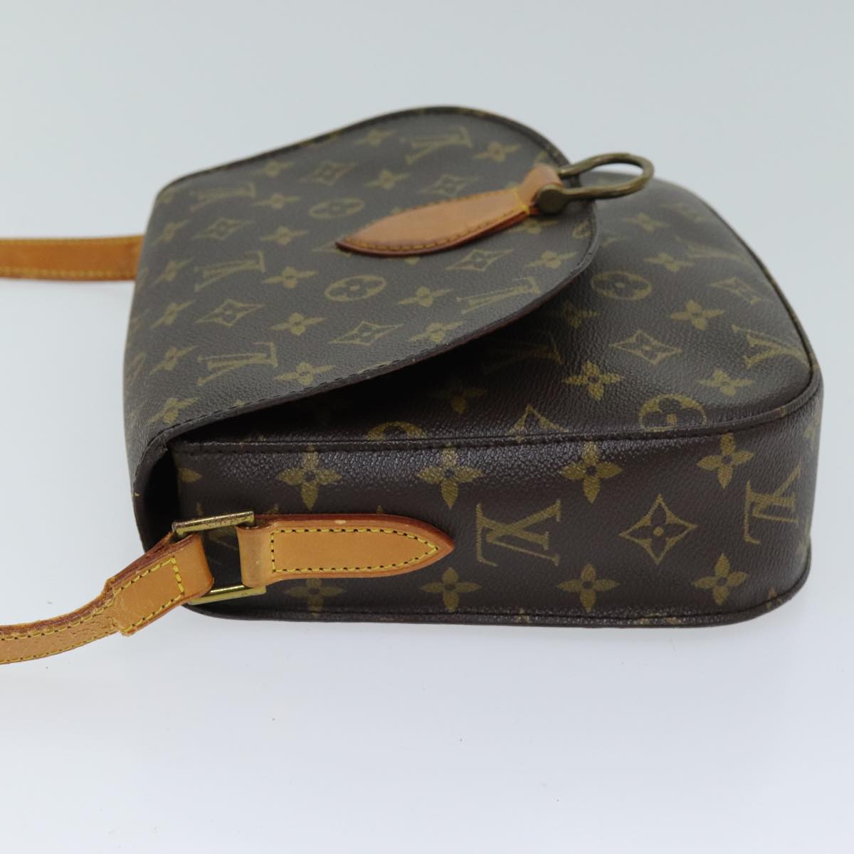 LOUIS VUITTON Monogram Saint Cloud GM Shoulder Bag M51242 LV Auth bs14005