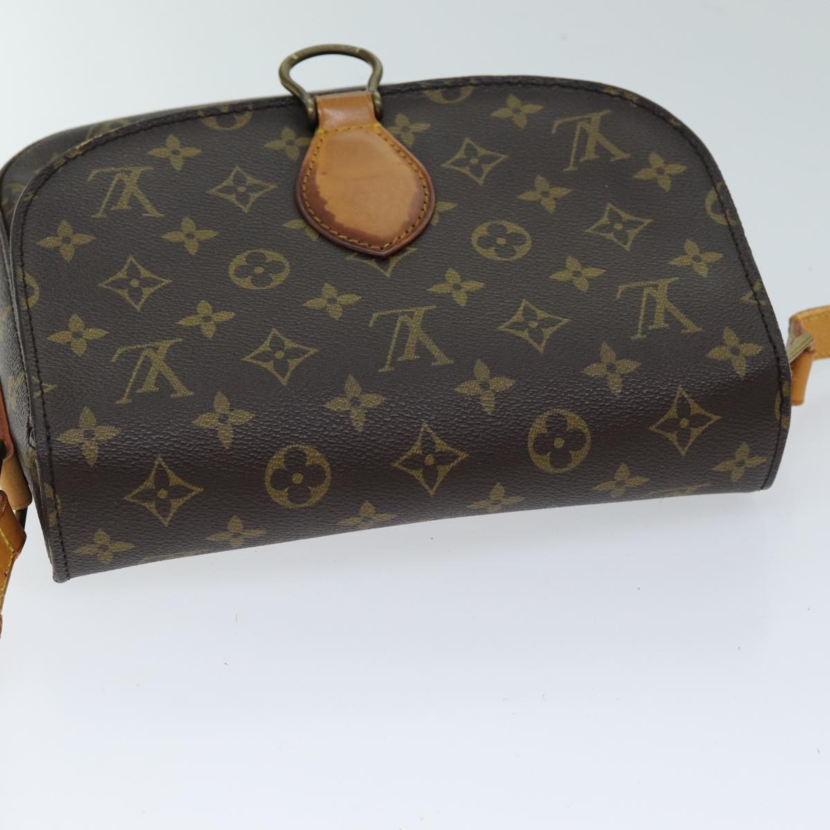 LOUIS VUITTON Monogram Saint Cloud GM Shoulder Bag M51242 LV Auth bs14005