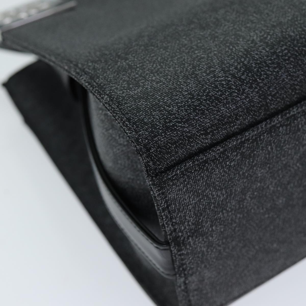 GIVENCHY Shoulder Bag Nylon Black Auth bs14018