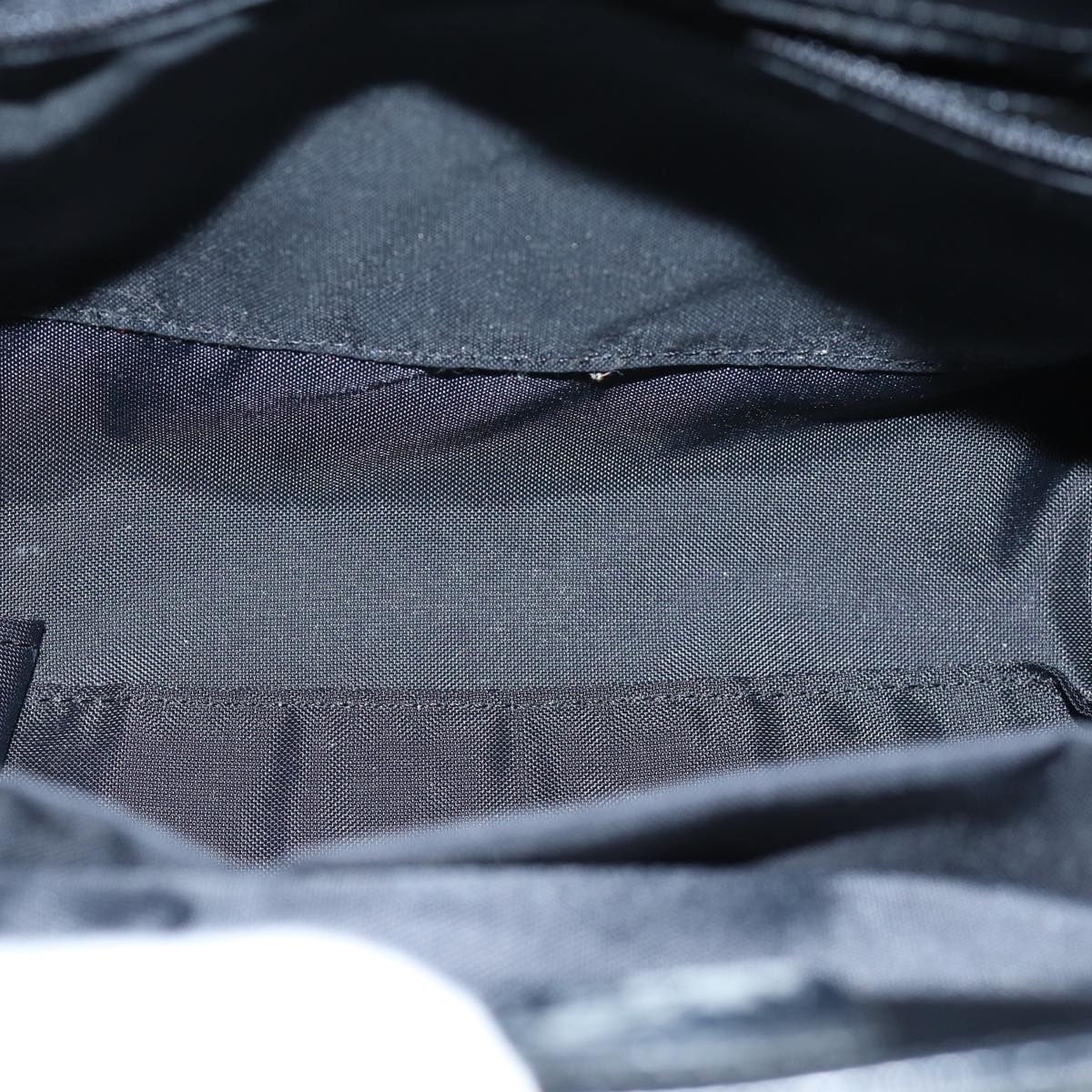 GIVENCHY Shoulder Bag Nylon Black Auth bs14018