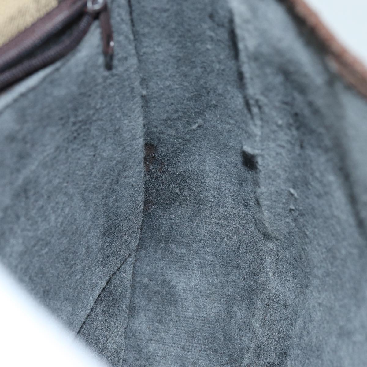 Burberrys Nova Check Shoulder Bag PVC Beige Auth bs14024