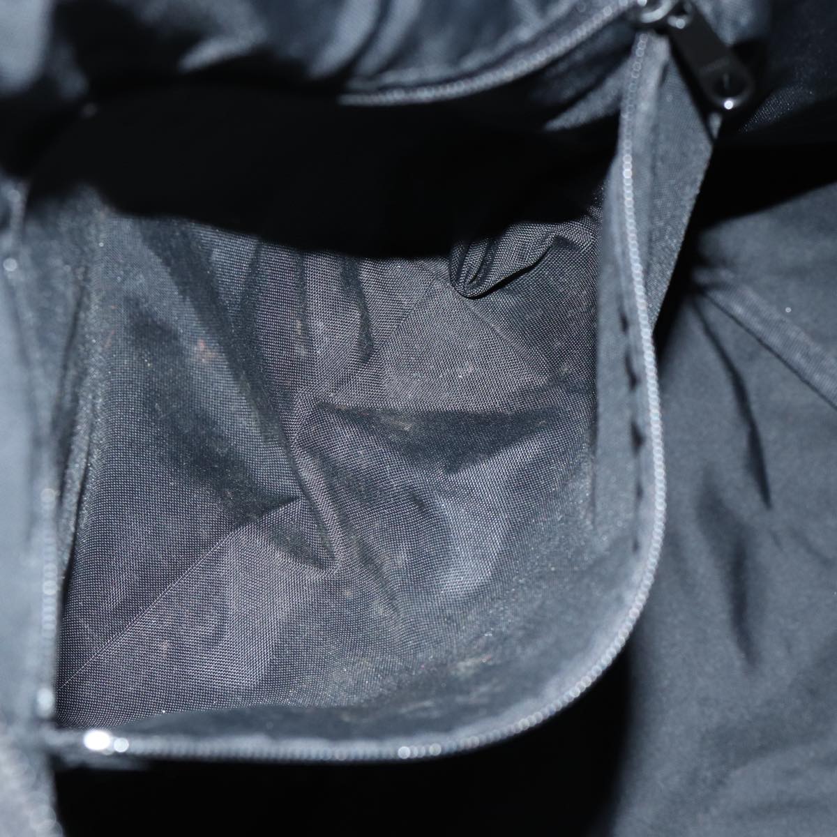 Burberrys Nova Check Blue Label Tote Bag Nylon Beige Auth bs14028