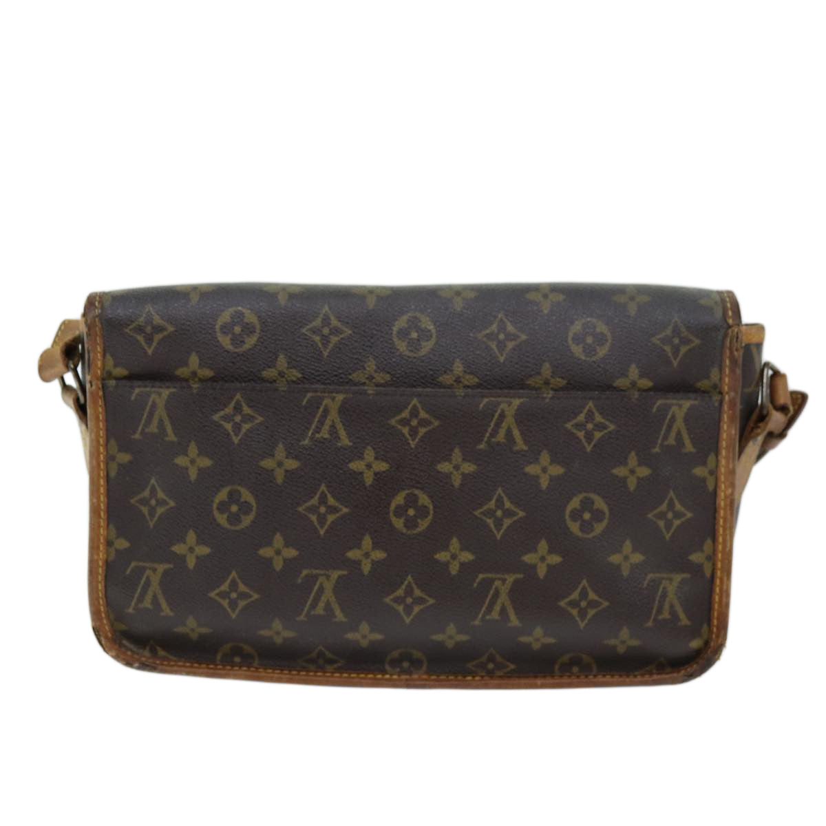 LOUIS VUITTON Monogram Gibeciere MM Shoulder Bag M42247 LV Auth bs14038 - 0