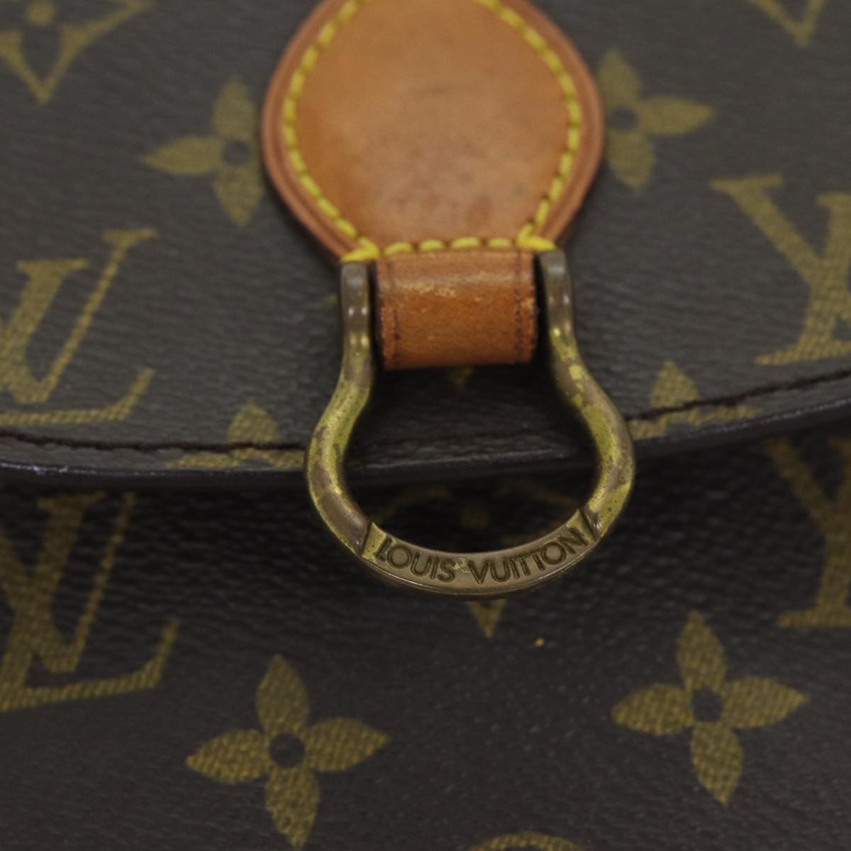 LOUIS VUITTON Monogram Saint Cloud PM Shoulder Bag M51244 LV Auth bs14040