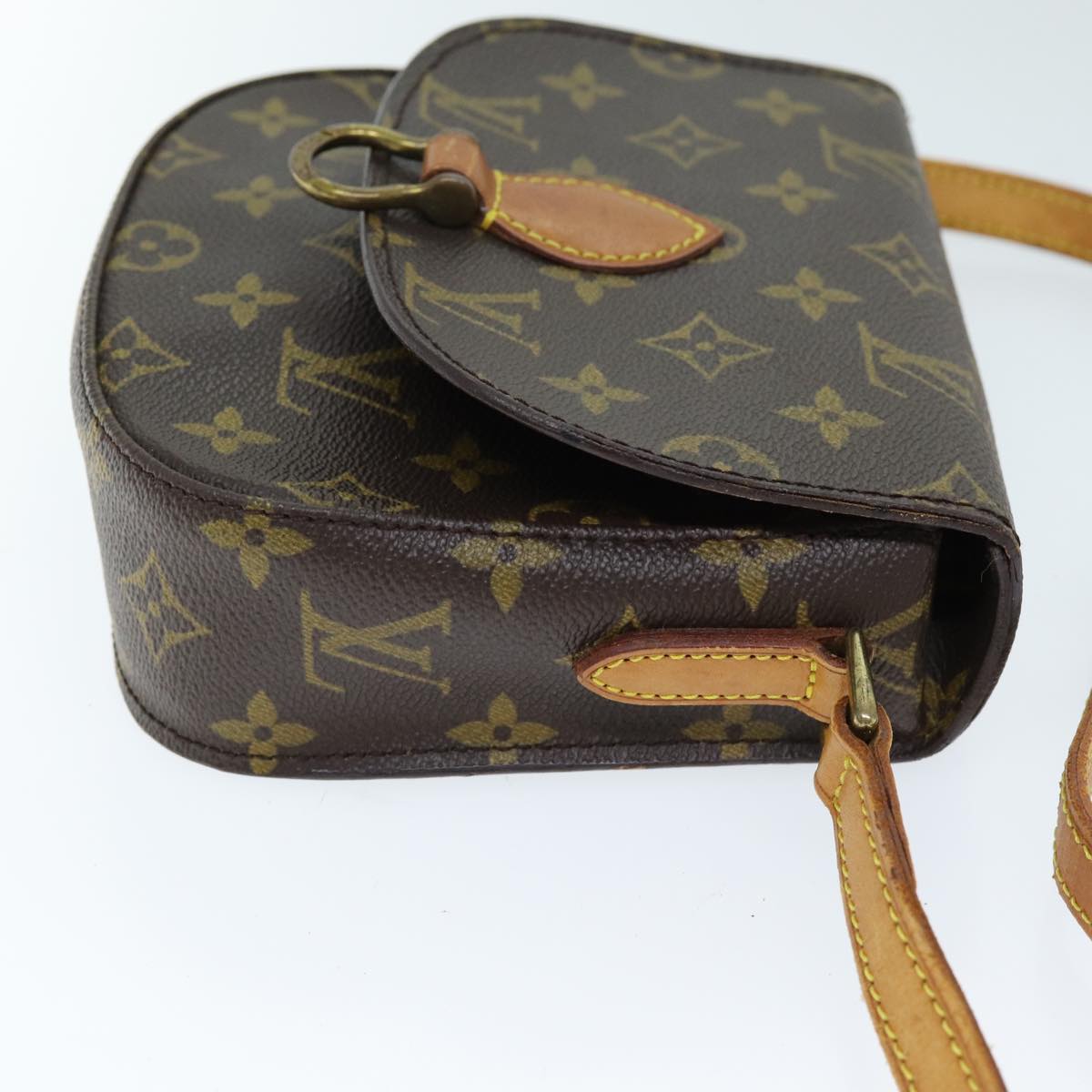 LOUIS VUITTON Monogram Saint Cloud PM Shoulder Bag M51244 LV Auth bs14040