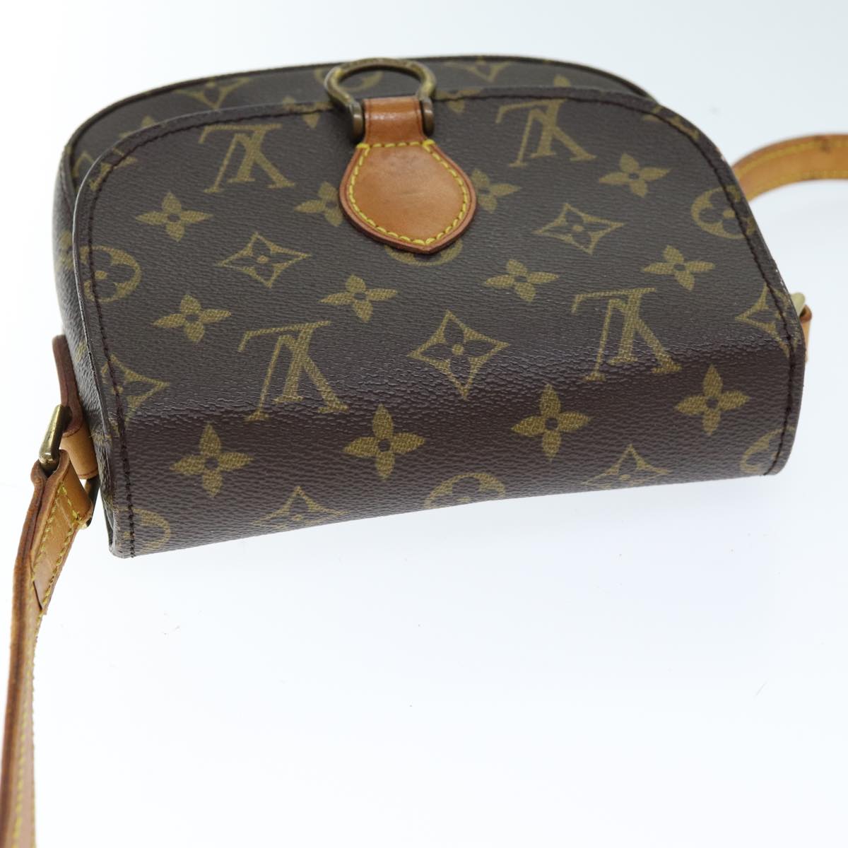 LOUIS VUITTON Monogram Saint Cloud PM Shoulder Bag M51244 LV Auth bs14040