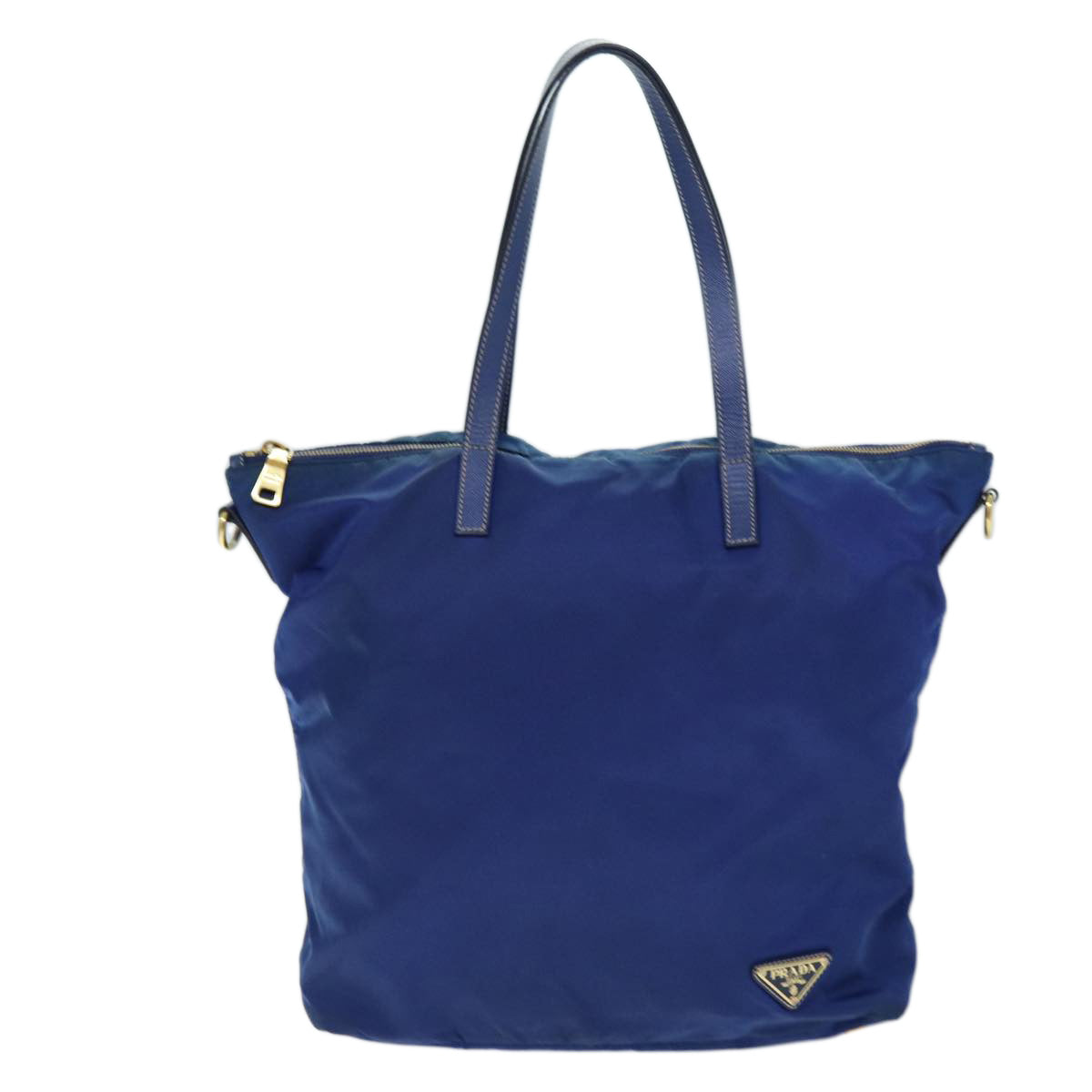 PRADA Tote Bag Nylon 2way Blue Auth bs14047