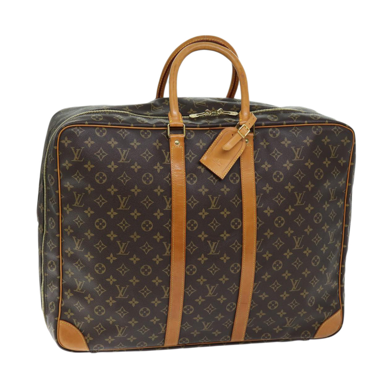 LOUIS VUITTON Monogram Sirius 55 Boston Bag M41404 LV Auth bs14054