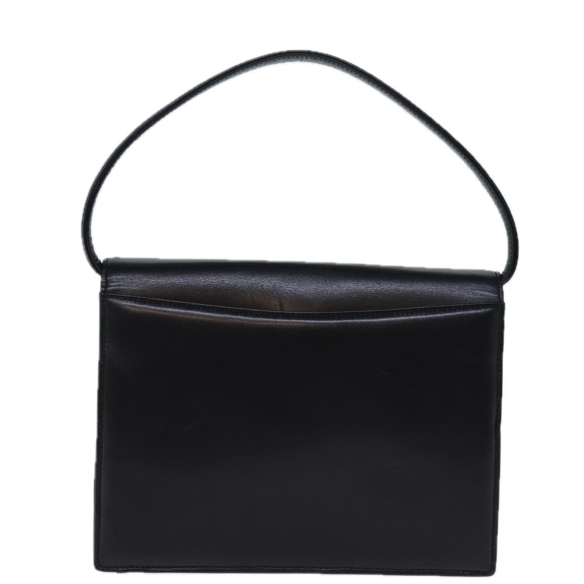 GIVENCHY Hand Bag Leather Black Auth bs14102 - 0
