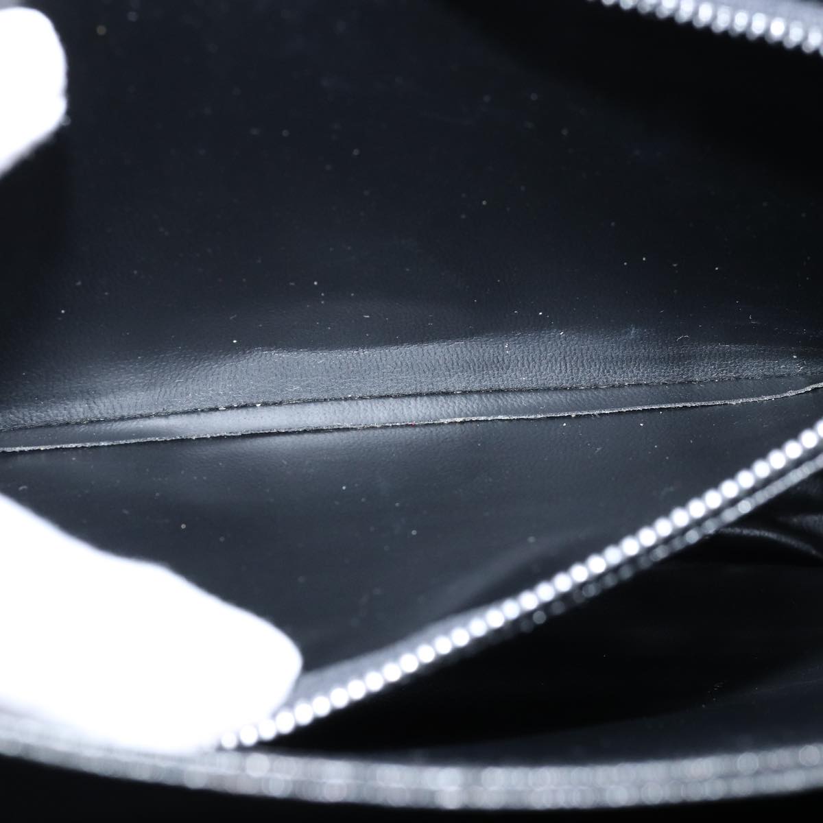 BALENCIAGA Shoulder Bag Leather Black Auth bs14121